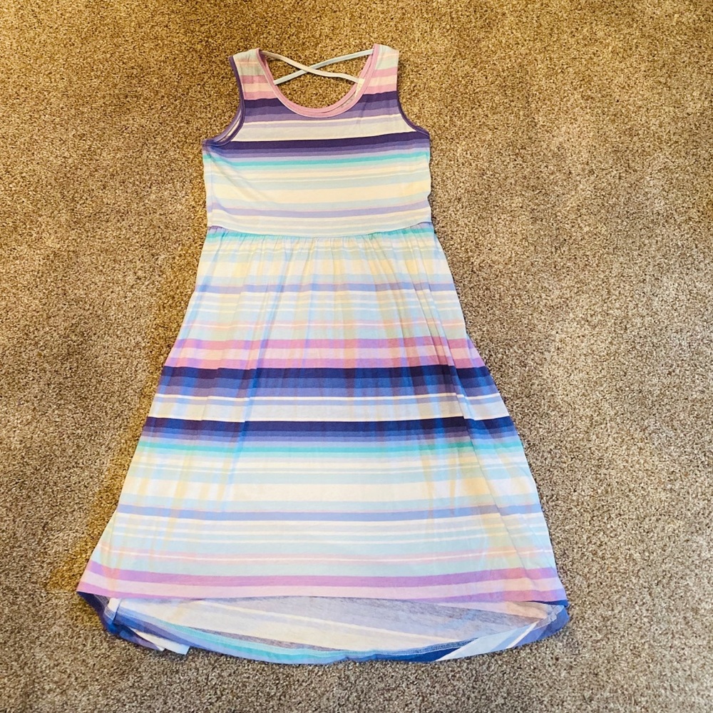 NWT* Girls sun dress. XL (14) Party Blue
